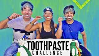 Toothpaste Challenge  Rimorav Vlogs [upl. by Fotinas]