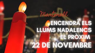 121124 Martorell encendrà els llums nadalencs el pròxim 22 de novembre [upl. by Undry234]