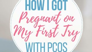 CLOMID FIRST TRY SUCCESS Pregnancy Test PCOS Life 2021 [upl. by Nevanod]