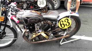 Classic Bikes from Burt Munro Challenge 2015 [upl. by Yeneffit]