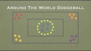 Another Fun Dodgeball PE Game [upl. by Lehsar]