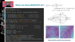 Introduction to NeuroMANCER Scientific Machine Learning Library [upl. by Kciredor]