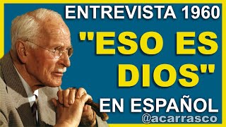 C G Jung habla de Dios Entrevista 1960 Audio en Español [upl. by Anoval]