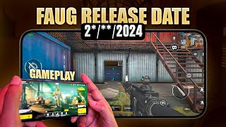 Faug domination gameplay Faug release date  Faug gameplay [upl. by Yrolam]