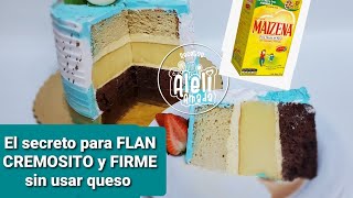 FLAN NAPOLITANO CREMOSO Y FIRME IDEAL PARA RELLENO DE PASTELES Y VENTA  TIPS PARA FLAN PERFECTO [upl. by Galvin42]