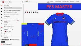 Como CREAR KITS para PES 202120 PS4 y PC en PES MASTER [upl. by Eelah421]