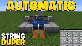 Automatic STRING Duplication 1201 Glitch Minecraft [upl. by Lrae]