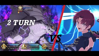 FGO NA Dagon Fight  Bazett 2 Turn Water Monster Crisis 2024 [upl. by Farron]