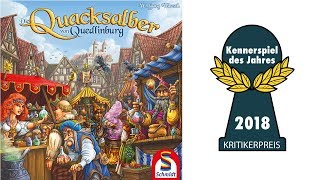 Kennerspiel des Jahres 2018 Die Quacksalber von Quedlinburg [upl. by Baird453]