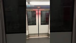 Singapore MRT Door Closing DownTown Line C951 downtownline massrapidtransit singaporemrt [upl. by Toddie471]