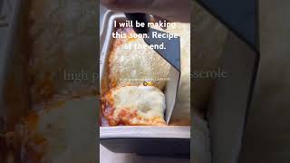 Ravioli casserole music song recipe food cooking reels casserolerecipe easyrecipe [upl. by Dannie]