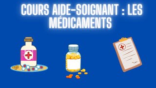 Cours aidesoignant  les médicaments [upl. by Helmer316]