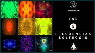 TODAS LAS FRECUENCIAS SOLFEGGIO  Frecuencia Arcturiana  Vivi Pedraglio [upl. by Norra333]