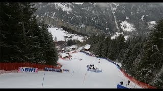 Narciarstwo Alpejskie Puchar Świata 20182019 Wengen Slalom [upl. by Jamaal]