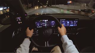 New MG HS 2025 Exclusive Night POV Test Drive [upl. by Charmain525]