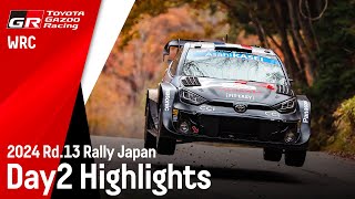 TGRWRT 2024 Rally Japan Day 2 Highlights [upl. by Sylado]