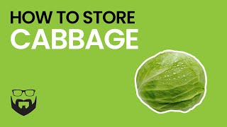 How to Store Cabbage for 6 Months [upl. by Ahselak149]