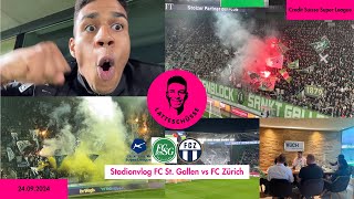 FCSG jaggt de FCZ mit 4 Goals zruck uf Züri🤯😱🔥  StadionVlog FCSG 🆚 FCZ  VIP Experience😍 fcsg [upl. by Hendrik]