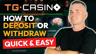 TG Casino Deposit amp Withdrawal Tutorial [upl. by Llyrad]