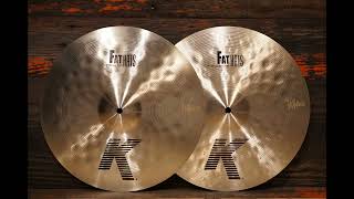 Zildjian 14quot K Fat Hats HiHat Cymbals  10441298g [upl. by Butterworth498]