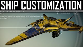 New Destiny Gameplay  Ship Customization amp Sparrow Upgrades [upl. by Carmen]