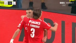 Zeki Amdouni Goal Benfica Vs Gil Vicente 31 All Goals Analysis amp Highlights Result [upl. by Gennie]