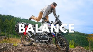 Why Easy Balance Exercises Are So Important on an Adventure Motorcycle [upl. by Leler]