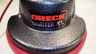 ORECK ORBITER XL HEAVY DUTY FLOOR POLISHER BUFFER Model XL 400 [upl. by Jerrol736]