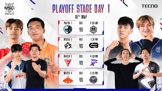 MSC 2024 MM Qualifier Playoff Stage Day 1 [upl. by Haldane]