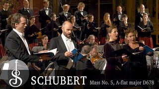 Schubert  Mass No 5 in A flat major D 678 [upl. by Htezzil426]