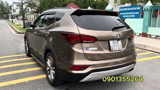 Mẫu xe máy dầu được yêu thích Hyundai santafe 2016 full dầu siêu cọp [upl. by Latsirc]