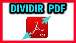 😱 ¿Cómo DIVIDIR PDF en VARIOS archivos  DIVIDIR PDF  Volver un PDF en VARIOS [upl. by Pfister]