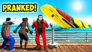 7 Ways to PRANK the RICHEST FAMILY in GTA 5 [upl. by Lorain]