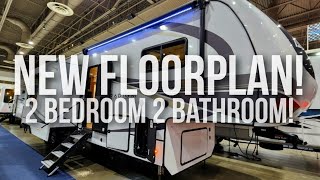 NEW FLOORPLAN Huge 2 BED 2 BATH Fifth Wheel RV Alliance Paradigm 395DS [upl. by Nosdrahcir]