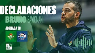 Rueda de prensa post partido Real Betis Baloncesto vs Club Ourense Baloncesto  Temporada 20232024 [upl. by Ahsaf]