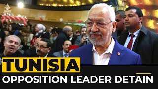 Tunisian police detain opposition leader raid Ennahda party HQ [upl. by Behlau]