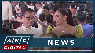 Filipino fashion takes center stage at SONA 2024 red carpet  ANC [upl. by Anirehs]