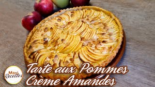 Tarte aux Pommes Amandes  Recette Facile et Rapide [upl. by Samtsirhc]