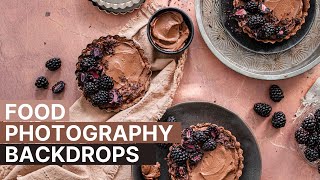 Food Photography Backdrops for All Budgets [upl. by Vite]