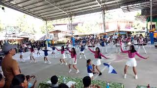 The Band performance  Drums lyres twirlers and flaglets  New Leyte Maco Davao de Oro [upl. by Marutani]