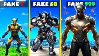 Fake Wolverine vs Real Wolverine in GTA 5 [upl. by Auhel]