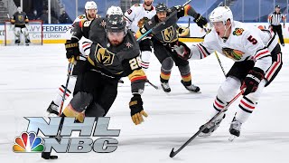 NHL Stanley Cup First Round Blackhawks vs Golden Knights  Game 5 EXTENDED HIGHLIGHTS  NBC Sports [upl. by Farant]