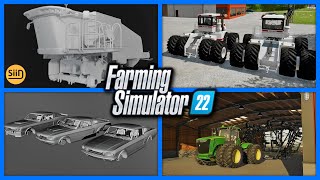 Farm Sim News  More Gleaner Models Big Buds GT 500 amp No Invisible Boats  Farming Simulator 22 [upl. by Walkling272]