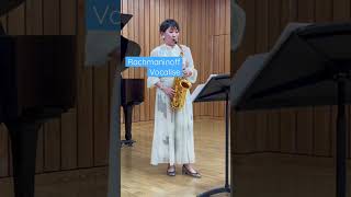 【Vocalise】Rachmaninoffclassicalsaxophone saxophonist saxophone vocalise [upl. by Mit]