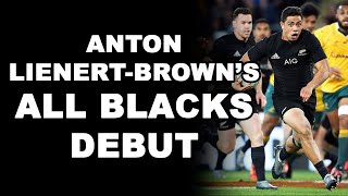 Anton LienertBrowns All Blacks Debut [upl. by Ttebroc]