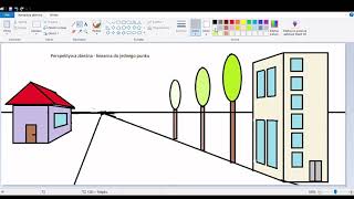 Lekcja plastyki klasa 6 Perspektywa zbieżna linearna [upl. by Kean]