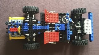 Lego Technic 8860 Demonstration and Timelapse Build [upl. by Eugenle]