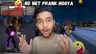 NO NET PRANK HOGYA free fire 🔥 freefire [upl. by Gordy]