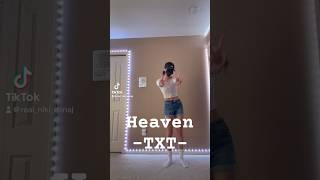 I’m so excited for this album kpop kpopdance tomorrowxtogether txt heaven dance shorts [upl. by Ymrej93]