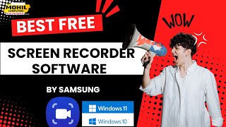 Best Free Screen Recorder For PC  Computer Screen Kaise Record Kare [upl. by Yelahs]